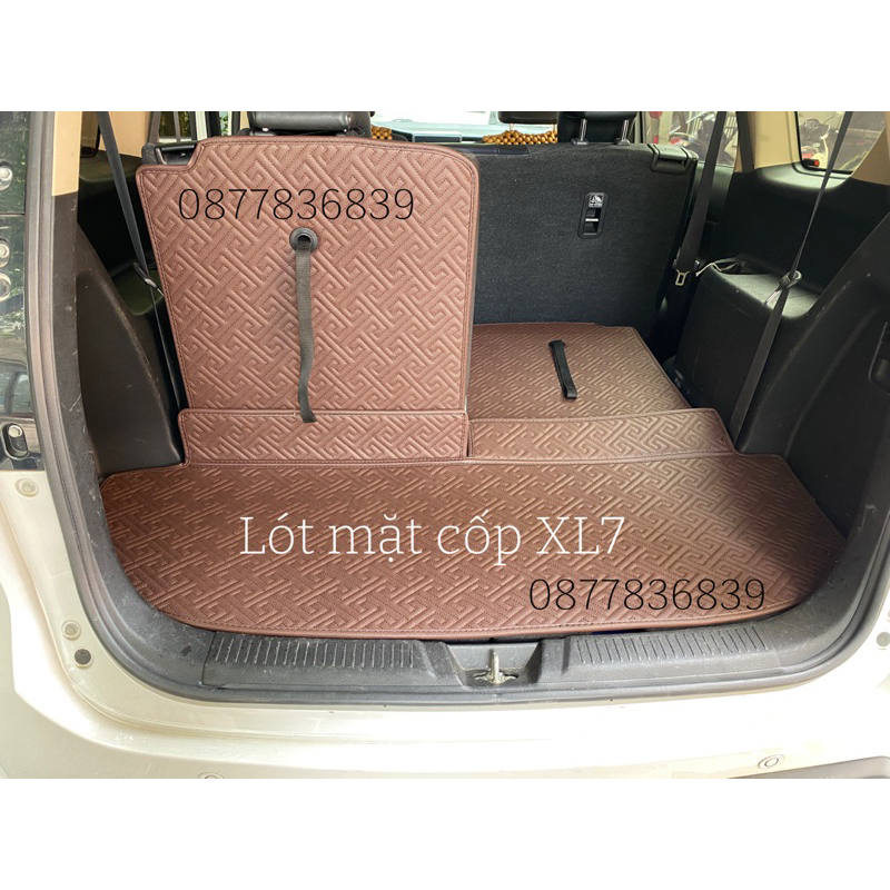 Thảm lót mặt cốp và lưng ghế hàng 3 Suzuki XL7