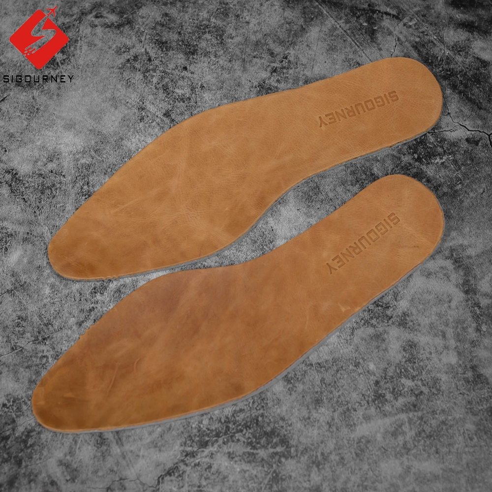 Lót Giày Cao Cấp Bằng Da Thảo Mộc SIGOURNEY Siêu Mềm Thấm Hút Mồ Hôi Thoáng Khí Thoải Mái Cho Nam