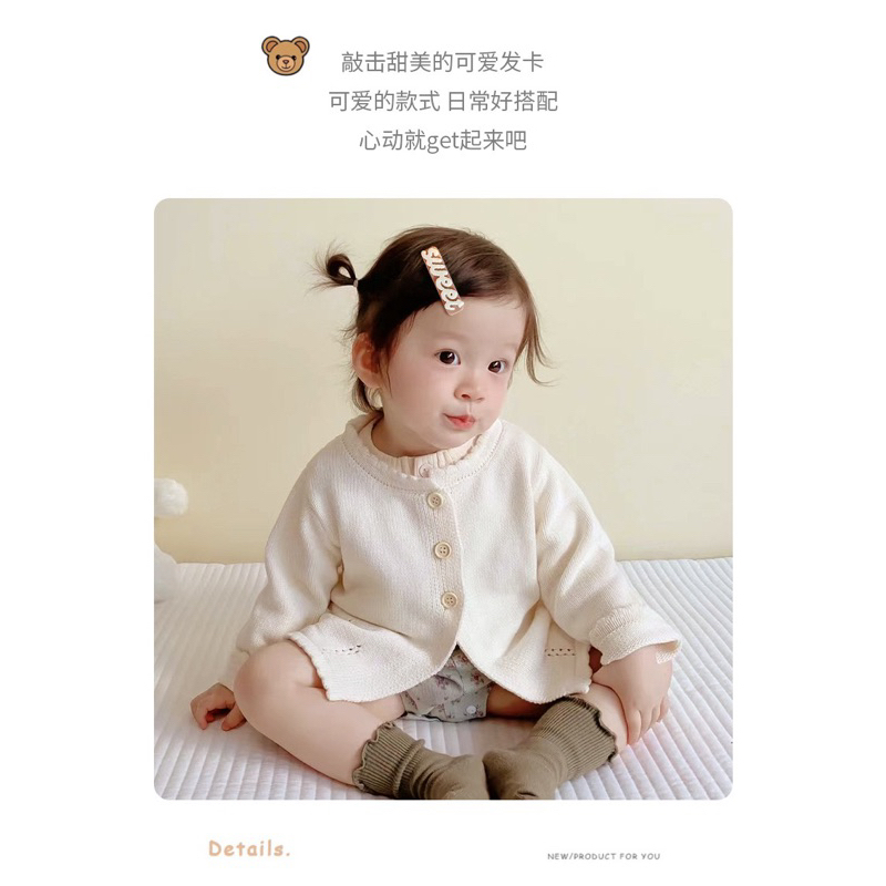 HÀNG CAO CẤP - SET 4 KẸP TÓC BÉ GÁI XUẤT HÀN