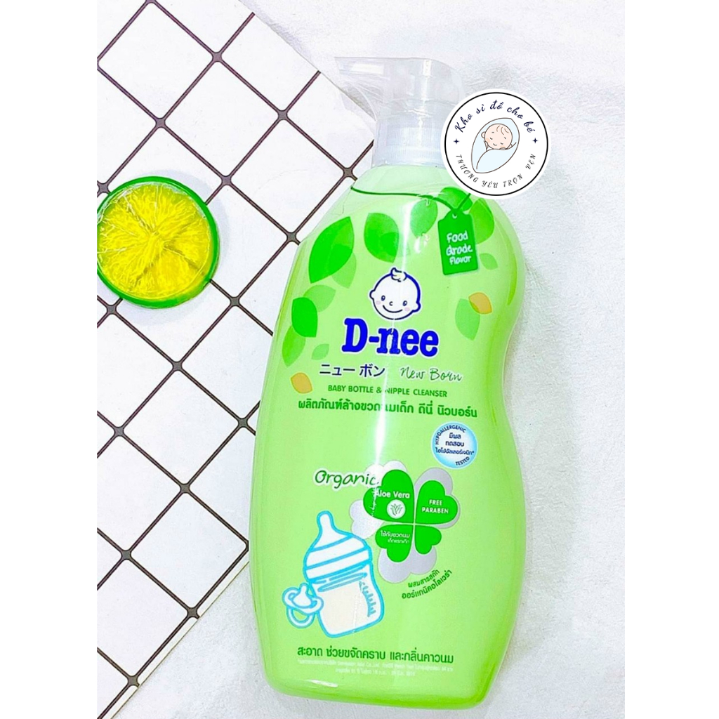 Nước rửa bình sữa cho bé Dnee hàng Thái Lan