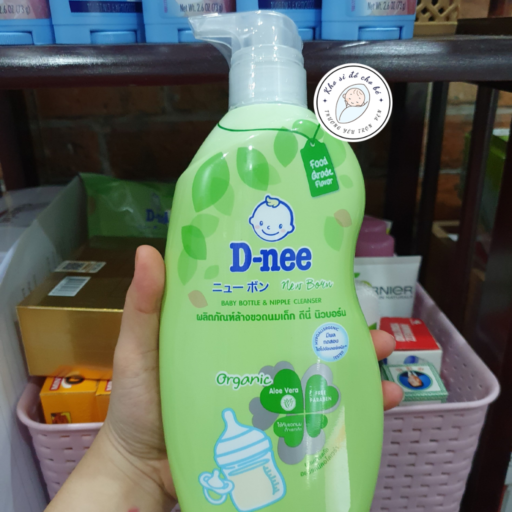 Nước rửa bình sữa cho bé Dnee hàng Thái Lan