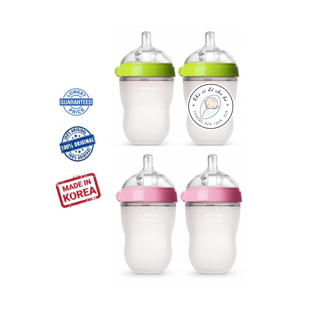 Bình sữa Comotomo nhập khẩu Hàn Quốc