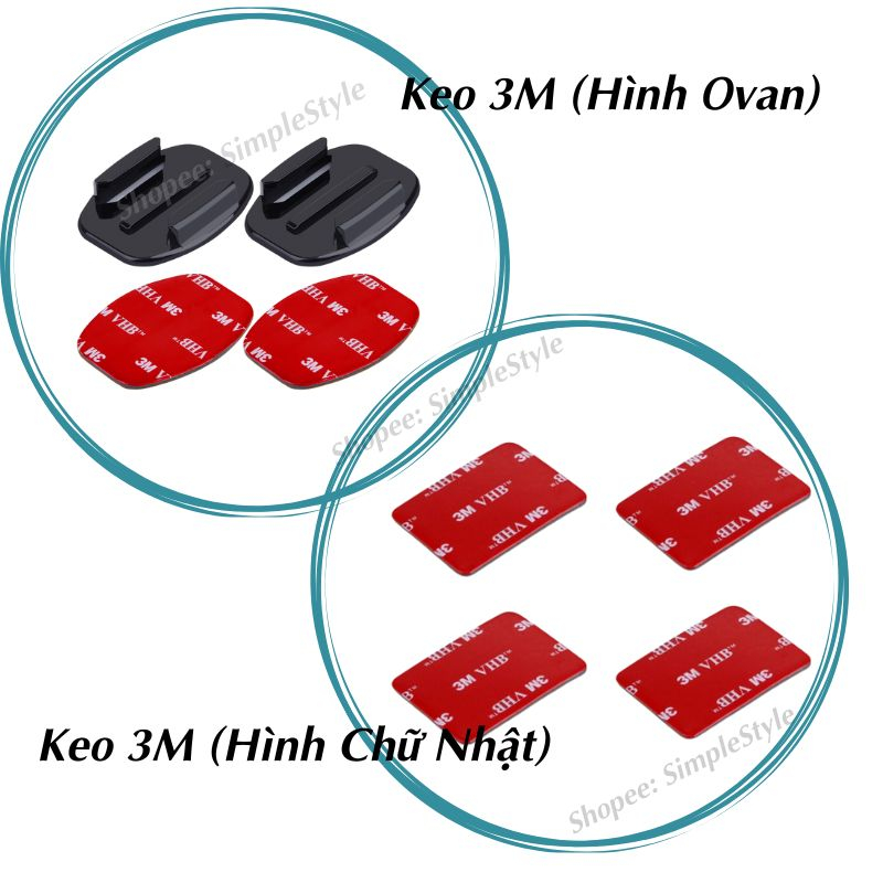 Keo 3M 2 mặt dán Camera Hành Trình