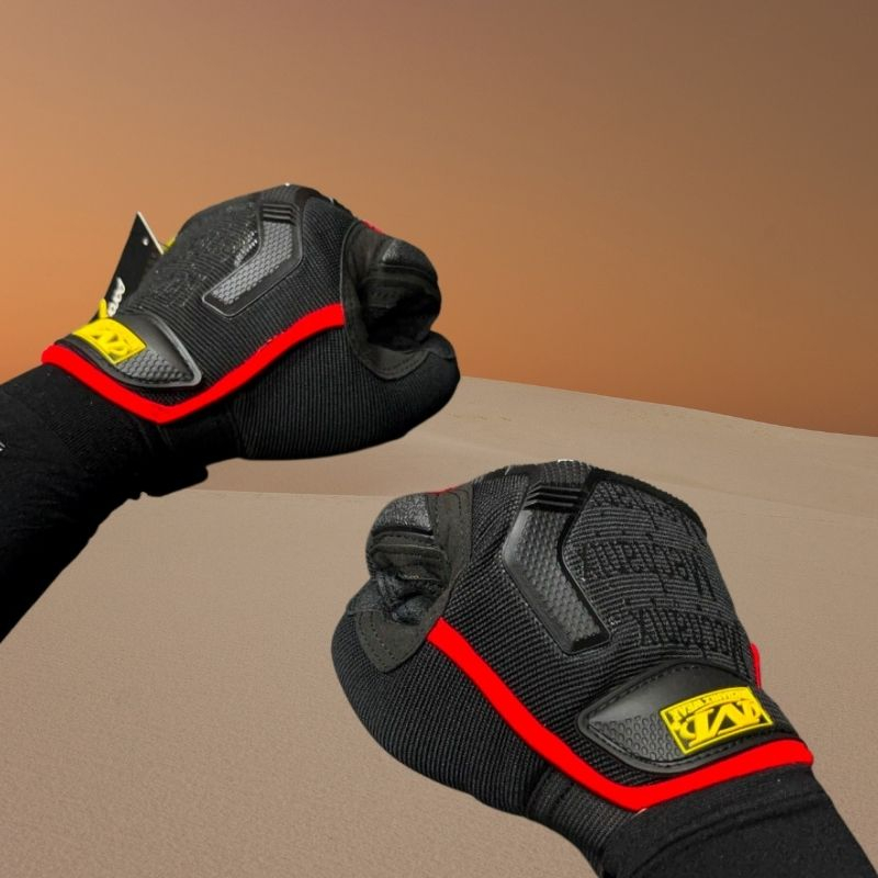 Găng tay phượt dài ngón mechanix dùng đi xe đạp xe máy