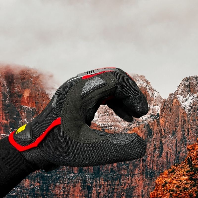 Găng tay phượt dài ngón mechanix dùng đi xe đạp xe máy