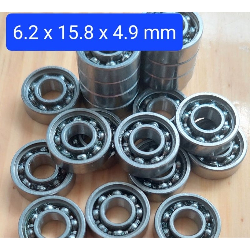 Vòng bi (bạc đạn) kích thước 6.2x15.8x4.9mm. Hàng bãi Nhật.