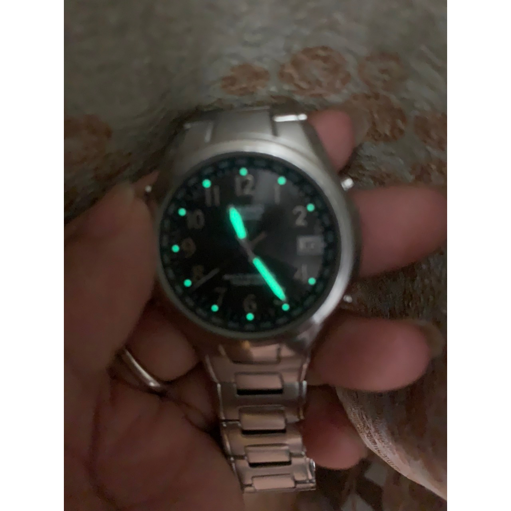 Đồng hồ Nam CASIO Solar Quartz  LIW-T110 Cal.4390 hàng si nhập Nhật đã qua sử dụng hình đẹp