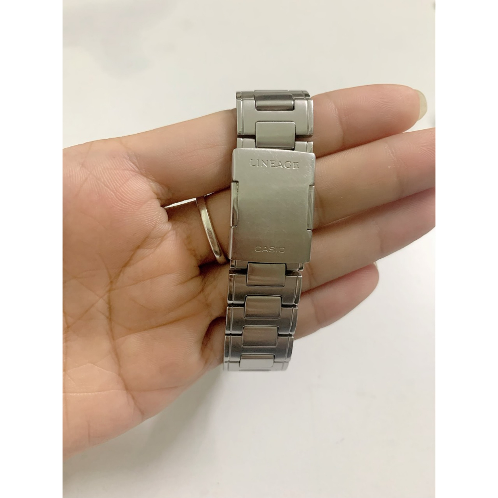 Đồng hồ Nam CASIO Solar Quartz  LIW-T110 Cal.4390 hàng si nhập Nhật đã qua sử dụng hình đẹp