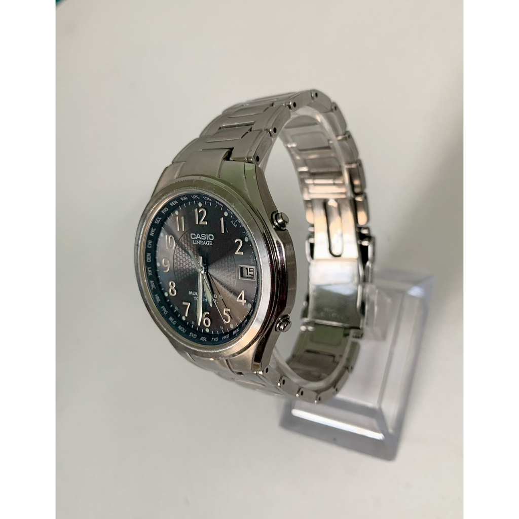 Đồng hồ Nam CASIO Solar Quartz  LIW-T110 Cal.4390 hàng si nhập Nhật đã qua sử dụng hình đẹp