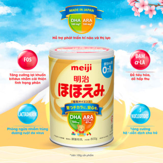 Sữa Bột Meiji Số 0 / Số 9 - 800g (Nội Địa Nhật)