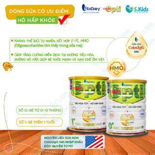 [CHÍNH HÃNG] Sữa COLOS OPTI (0+ và 1+) - 800G (DATE MỚI)