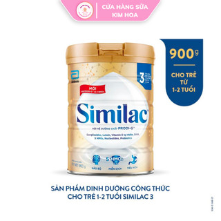 Sữa Bột Similac 5HMOs Số 3 - 900g (1 - 2 tuổi)