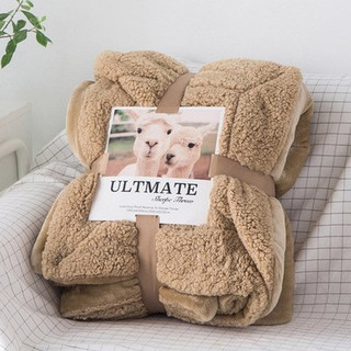 Chăn Lông Cừu Untimate Nhập Khẩu 2 Lớp Siêu Ấm Áp - Kích Thước 2m x 2m3 sang trọng bền đẹp