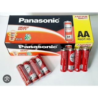 Hộp 60 viên pin tiểu AA Panasonic màu đỏ