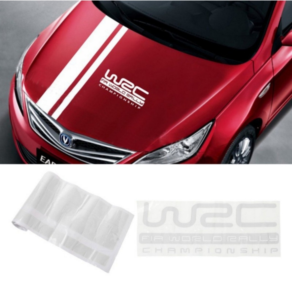 Tem dán nắp capo xe ô tô phong cách thể thao