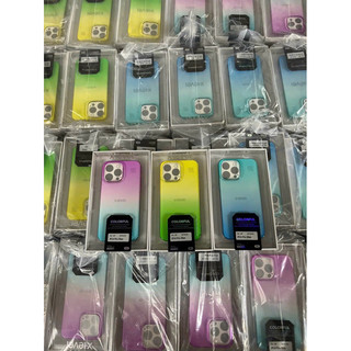 Ốp X-Level lưng trong ánh cầu vồng iphone 15pro/ ip15 pro max