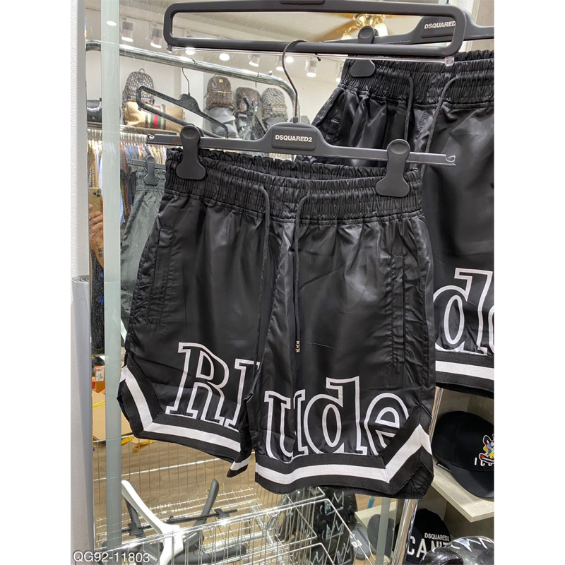 Quần gió Rhu.De fom dáng cực đẹp ,hoạ tiết viền trắng logo chữ nổi bật