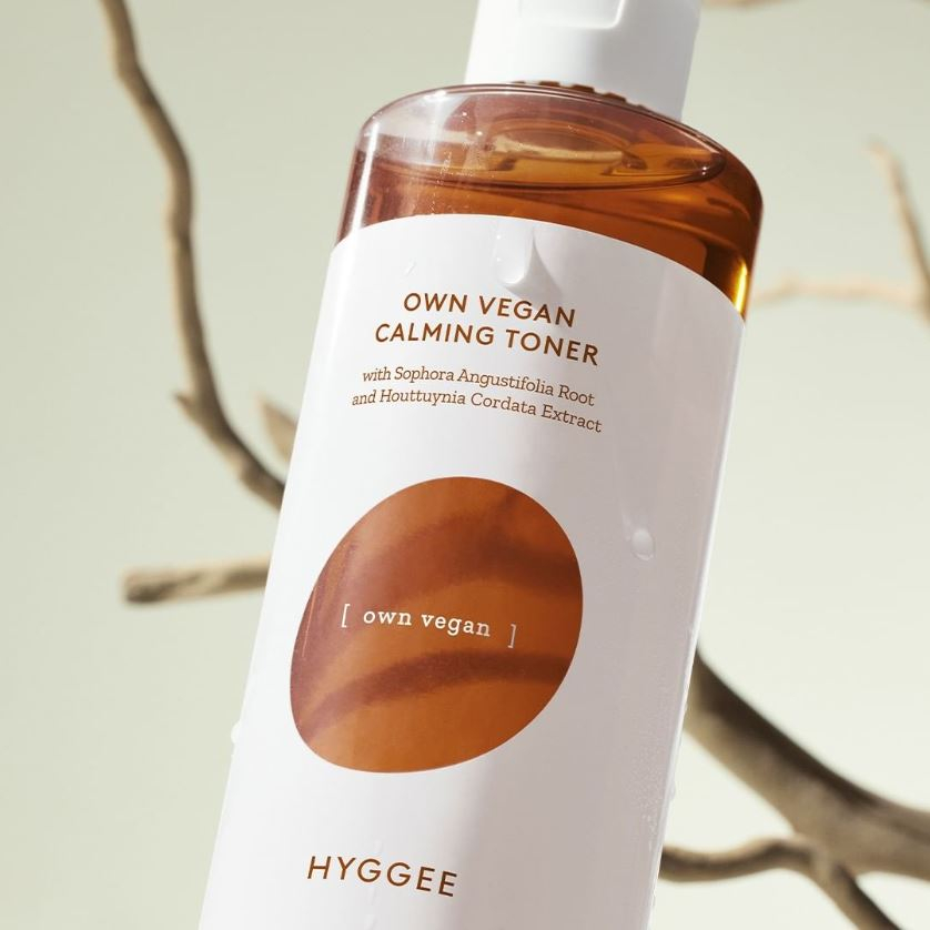 Toner dưỡng da làm dịu thuần chay HYGGEE Own Vegan Calming Toner 250ml