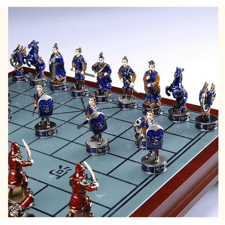 Cờ Tướng Cao Cấp - Sản Phẩm Trang Trí Nội Thất Và Quà Tặng Độc Đáo, Tinh Hoa Gỗ Tự Nhiên và Kim Loại Nguyên Khối