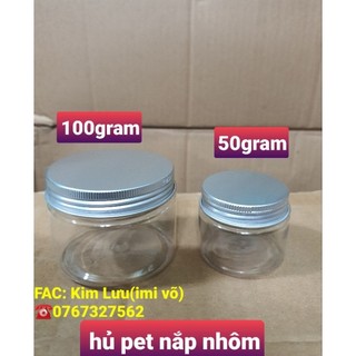 Hủ kem rỗng 50gram và 100gram