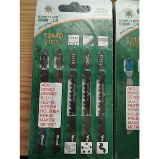 1vỉ lưỡi cưa sọc, lưỡi cưa lọng gỗ, cưa sắt, kim loại 5 chiếc Berrylion