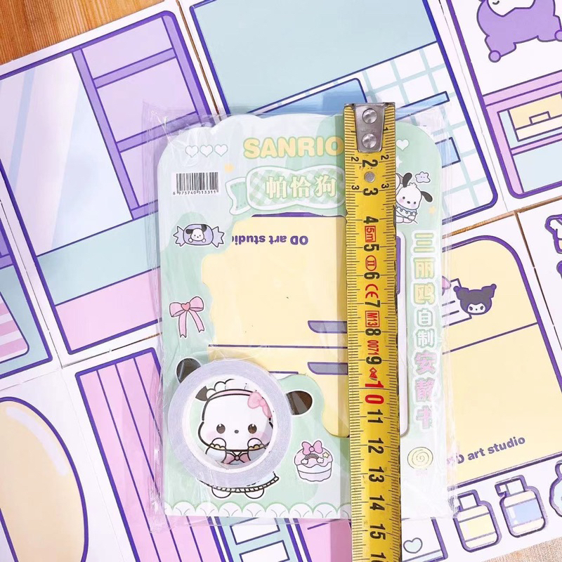 Đồ Chơi Sách Thủ Công Kuromi Doudouben Melody Dễ Thương Cho Bé Gái