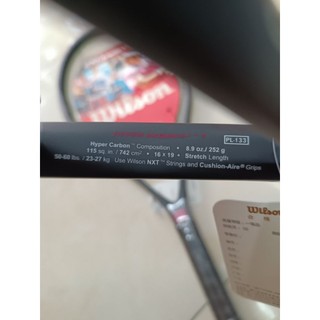 VOT TENNIS WILSON HAMMER 2.7(tặng túi,qq,dây)