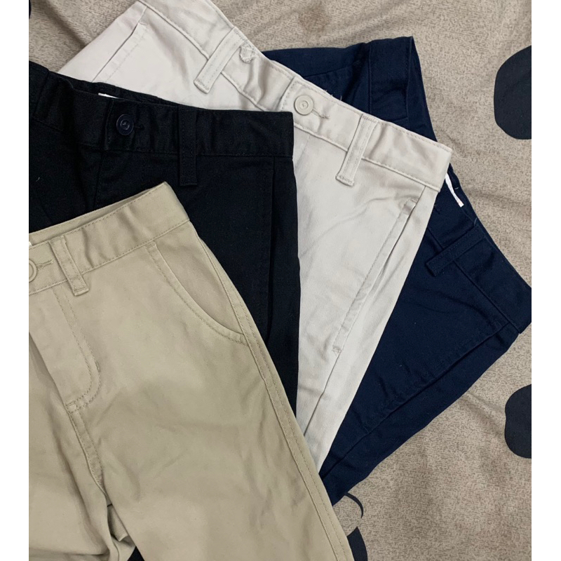 Quần Kaki Dài Dáng Husky Cho Bé 8-18t