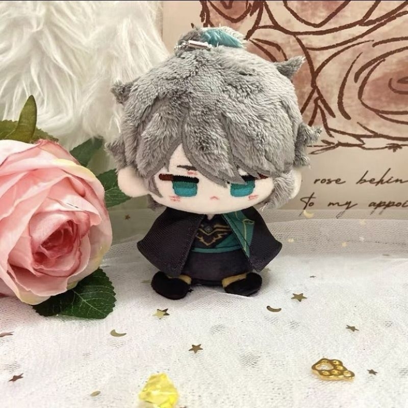 doll Genshin Impact dạng ngồi mochi 10cm đồ bông doll cầu nắng