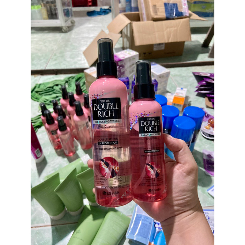 Xịt dưỡng tóc Double Rich