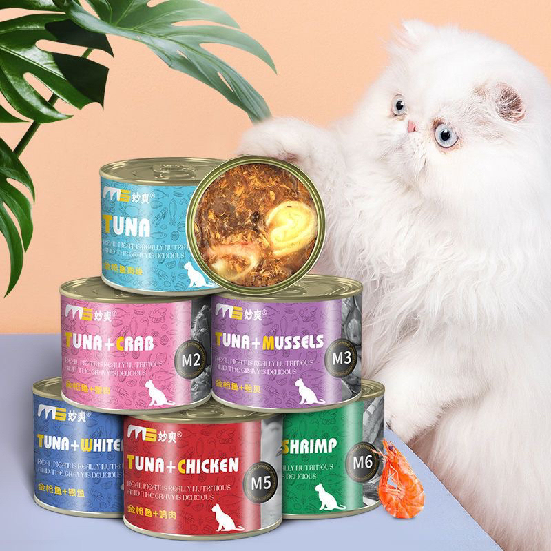 Pate M1-6 full thịt cá lon 170g