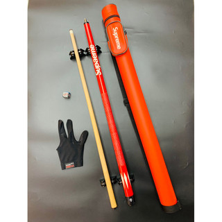 Cơ gậy chơi bi a bida mộc supreme đỏ giá rẻ