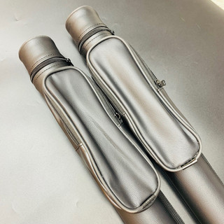 Bao da đựng cơ gậy bida bi a 2 lỗ full đen đựng được cả nối giá rẻ