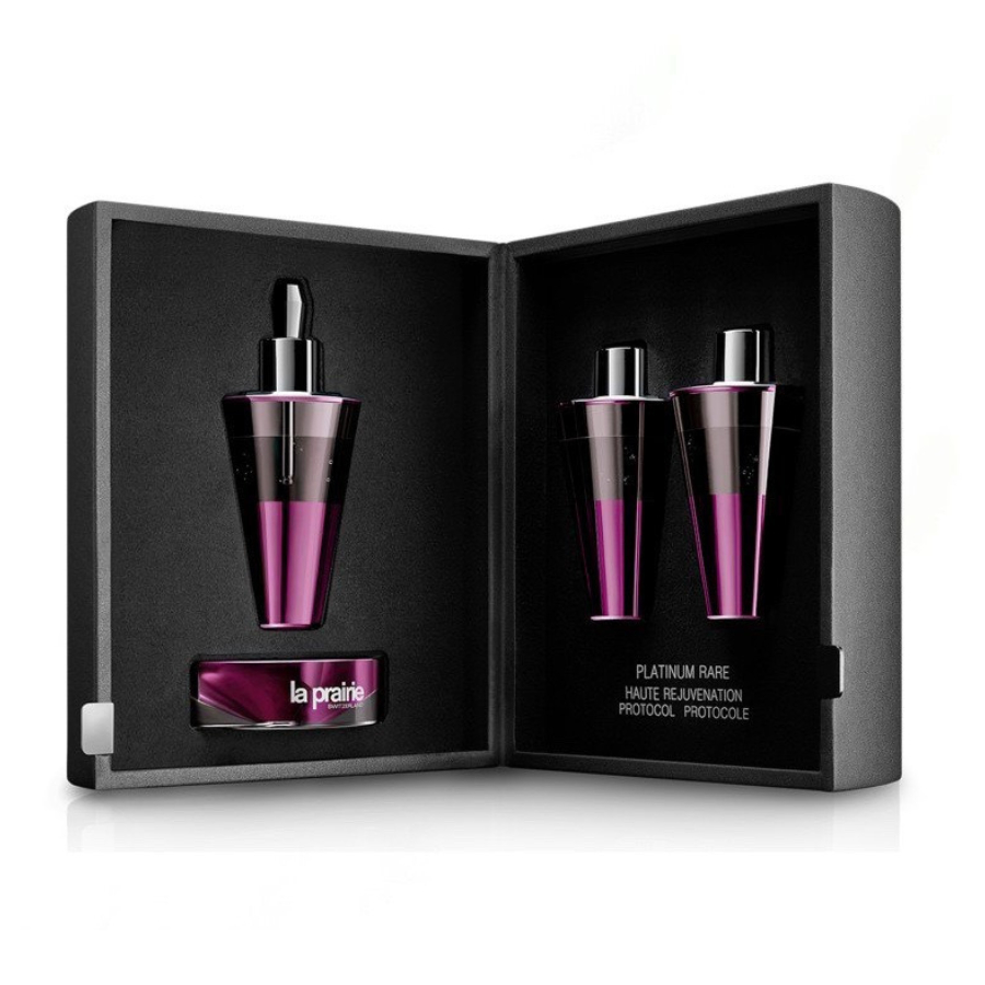 Set Tinh Chất Dưỡng Da ❣️FREESHIP❣️ Tinh Chất Dưỡng Da La Prairie Platinum Rare Haute-Rejuvenation Protocol (3x8ml)