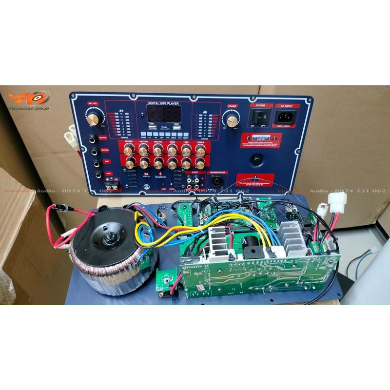 Bo Mạch loa kéo ADX DPS450, sử dụng loa đơn và đôi 50cm coil 65