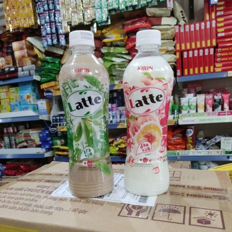 Latte - Trà Thức Uống Thiên Nhiên Pha Sữa 440ml