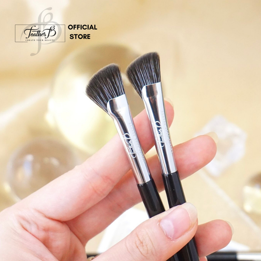 Cọ khối sống mũi - highlight 259 Feather B (lông tự nhiên)