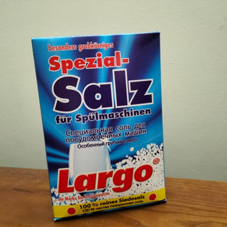 Muối rửa largo spezial đức : chuyên dùng cho máy rửa chén bát