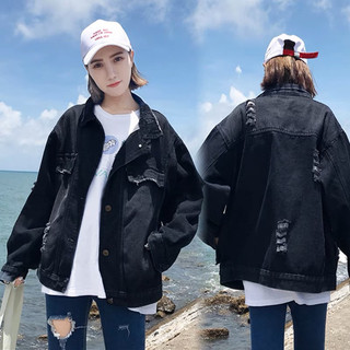 ORDER ÁO KHOÁC JEANS ĐEN (ẢNH THẬT CUỐI)