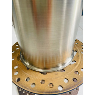 Trộn co2 inox 304 phi 130 cao cấp.