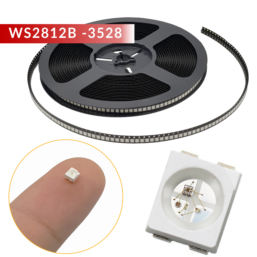 Chip led Ws2812b - 3528 || led  ARGB WS2812 5VDC 16 triệu màu