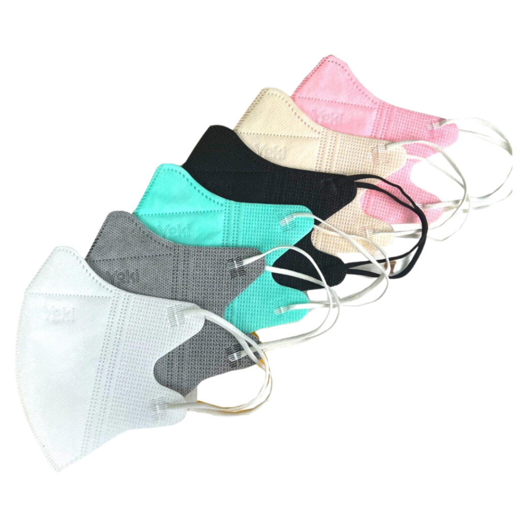 Khẩu trang 5D mask YOKI quai thun 4 lớp kháng khuẩn và kháng bụi mịn PM2.5