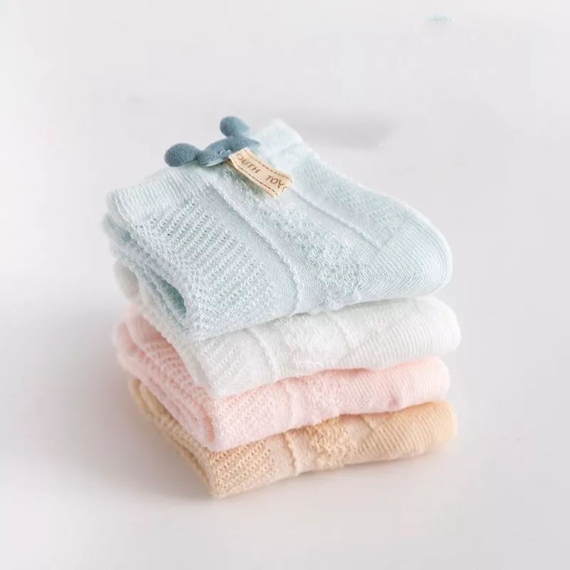 Tất lưới mickey cổ cao thoáng khí cho bé sơ sinh