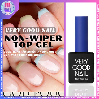 "Non Wiper Top gel 10ml": Sơn gel Top Bóng Very good nail chính hãng Hàn quốc - Độ bền trên 30 ngày và độ bóng vượt trội