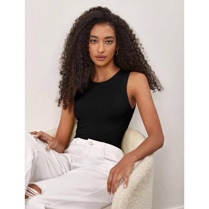 Áo Tank Top ba lỗ sát nách thun tăm trơn basic (Hàng Auth) - 13 màu