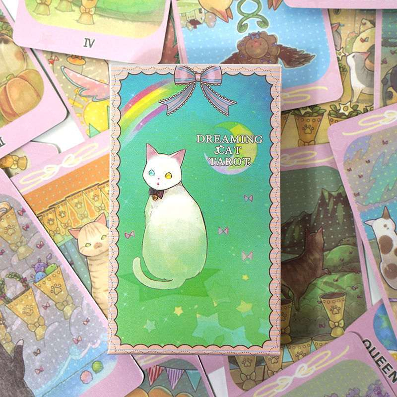 Bộ Bài Dreaming Cat Tarot 78 Lá Bài Lời Khuyên Của Các Boss B269