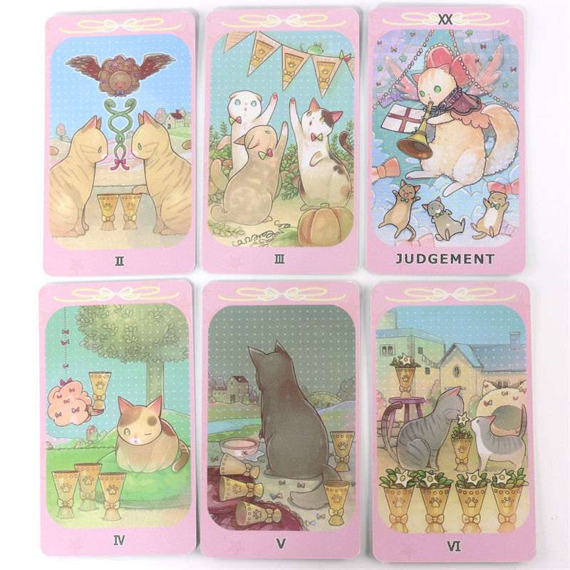 Bộ Bài Dreaming Cat Tarot 78 Lá Bài Lời Khuyên Của Các Boss B269