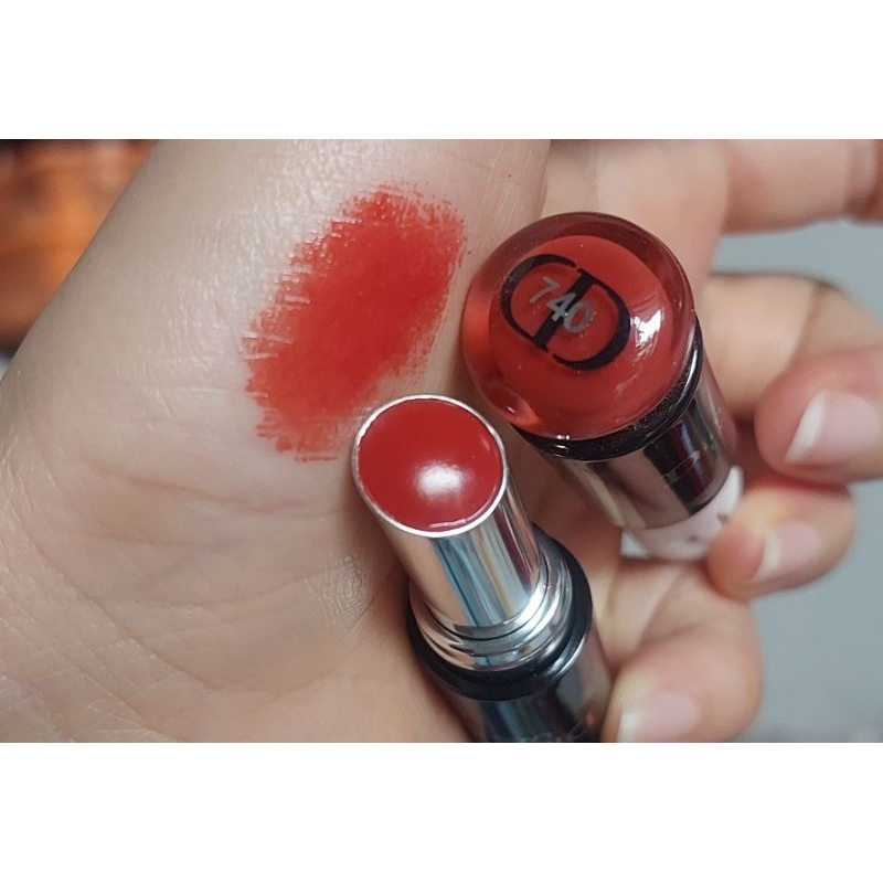 Son dưỡng Dior Addict Lacquer fullsize, tester nắp trắng