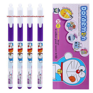 Combo 5-10 bút lông kim màu tím 012/do doraemon