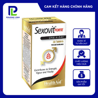 Viên uống tăng cường sinh lý healthaid sexovit forte giúp tăng cường sinh lý cho cả nam & nữ